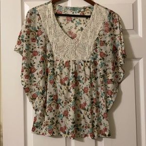 Maurices Floral Blouse